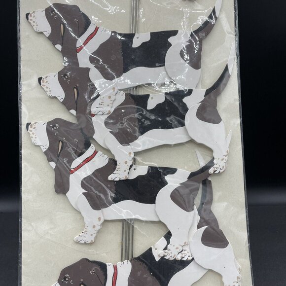 Vintage Skyflight Mobiles Basset Hound Hanging Mobile Home Decor Art New - Picture 2 of 5